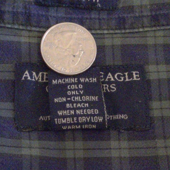 American Eagle Outfitters Long Sleeve Button Down Shirt - Picture 2 of 5